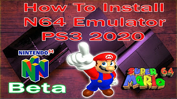 How To Install N64 Emulator Works On All PS3 CFW And PS3Hen Still In Beta 2020