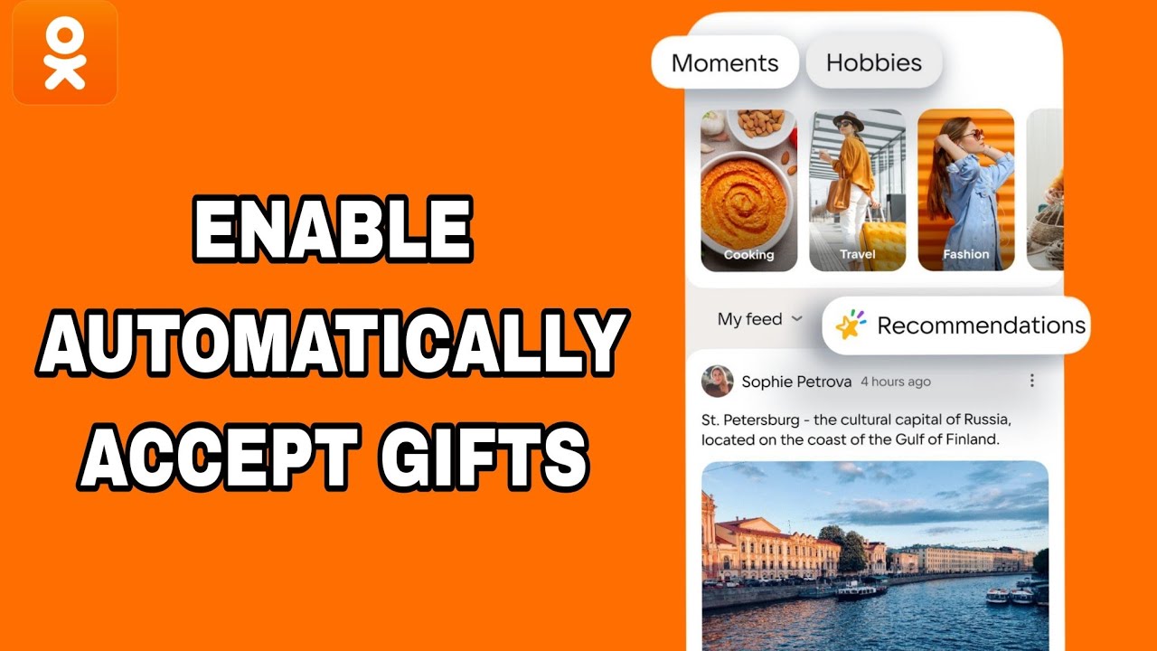 How To Enable Automatically Accept Gifts On Ok: Social Network App ...