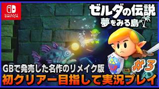 YouTubeライブ ゼルダの伝説 夢をみる島 【switch版】実況プレイ ＃3