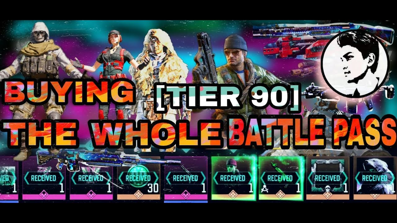 BUYING THE ENTIRE BATTLE PASS | TIER 90 |SEASON 13 | IS THIS  GOOD ? | 