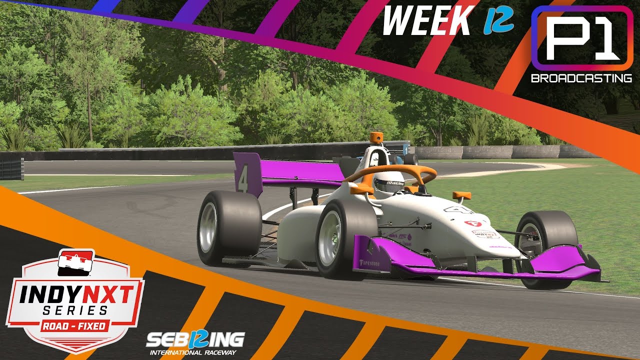 🏁Indy NXT Road Series Mon Night Top Split🏁 | SEBRING | 2025S4 W12 | iRacing Broadcast