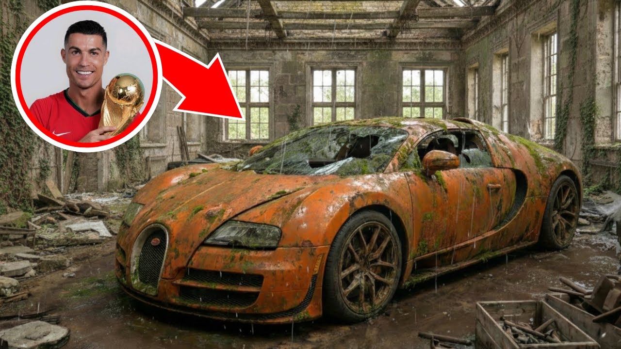 Restoration Car Asmr!! bugatti veyron orange | one of my favorite supercars Cristiano Ronaldo