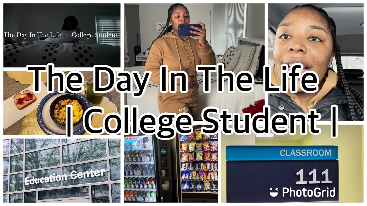 Vlog - A Day In The Life Of A College Student | Morning class - YouTube