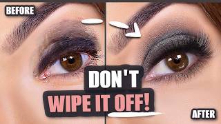 How to Blend a MESSY Smokey Eye | Don't Wipe It Off!
