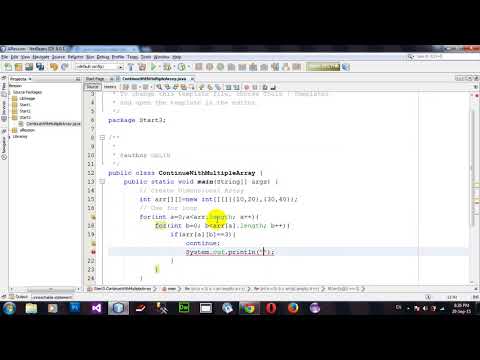 How to Use For Loop With Multiple Dimensional Array in Java Netbeans