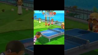 THIS MII CAN DO TRICKS WITH HIS HEAD - Wii Sports Resort Table Tennis #wiisportsresort #tabletennis