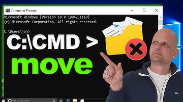 MOVE FILES AND FOLDERS USING MOVE COMMAND IN CMD