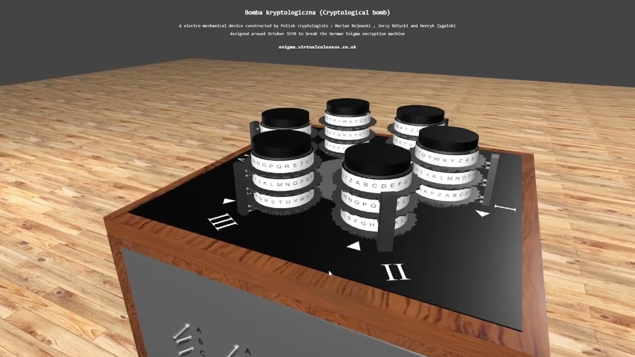 The Polish Bomba kryptologiczna (Cryptological bomb)