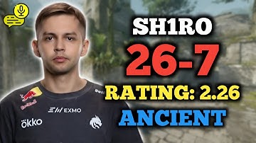 SH1RO (26-7) RATING: 2.26 | EU FACEIT (ANCIENT) +VOICE | CS2 POV