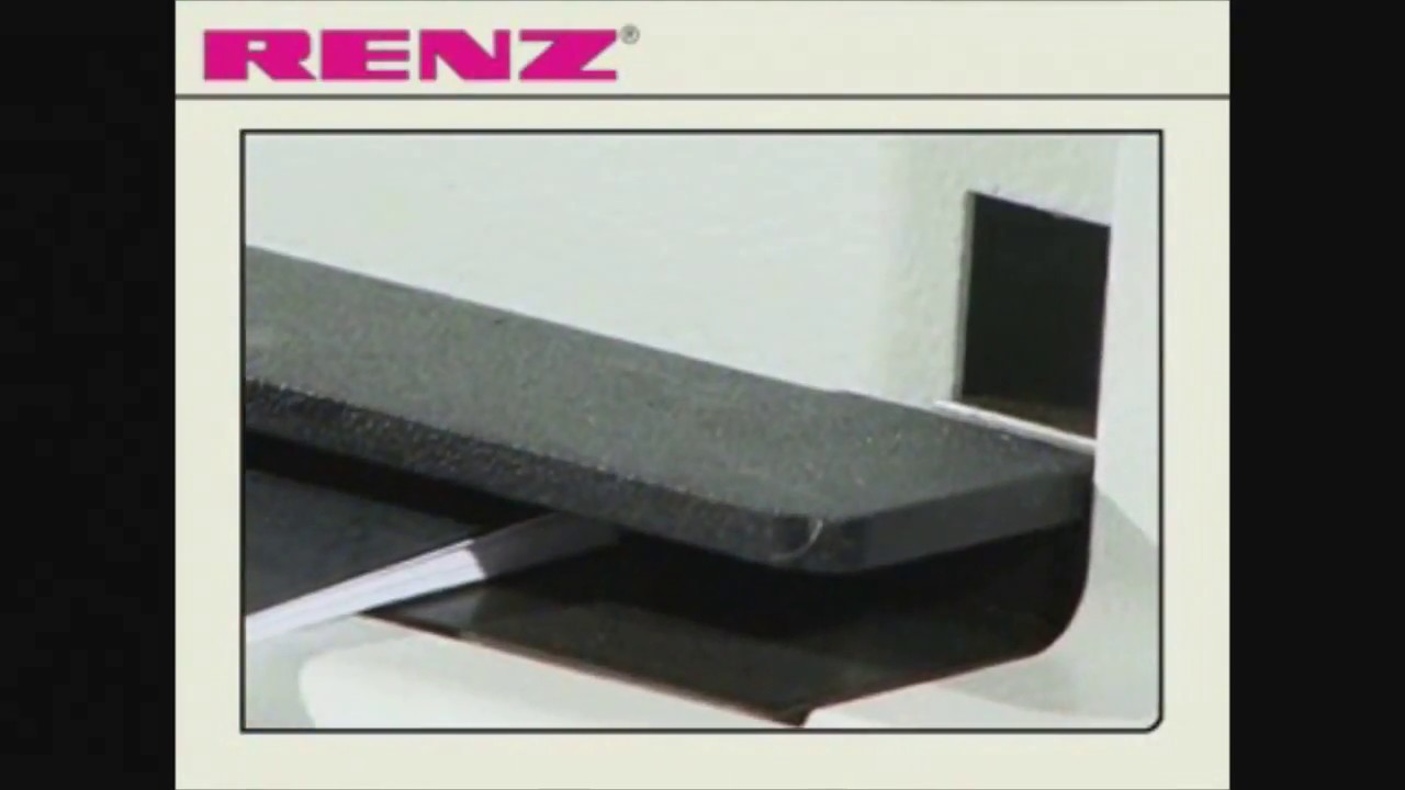 Renz WBS 340 Manual Twin Loop Wire Closer Demo Video - RWBS340