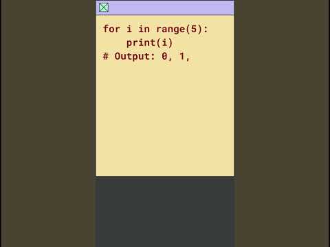 Master Python's range()