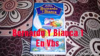 Bernardo Y Bianca 1 En Vhs