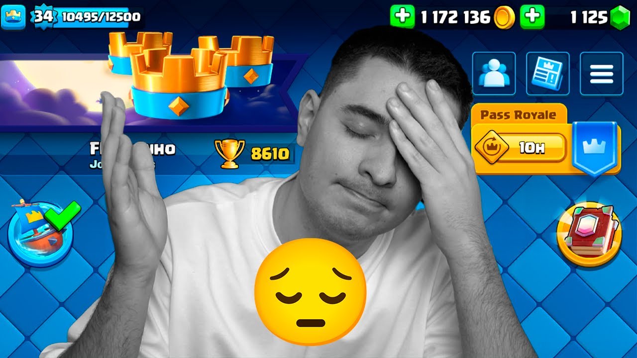 Estou arrependido... Clash Royale 