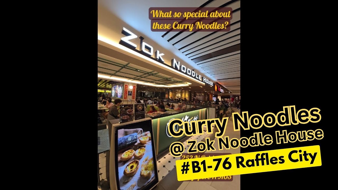 Zok Noodle House 竹麵館 at Raffles City  