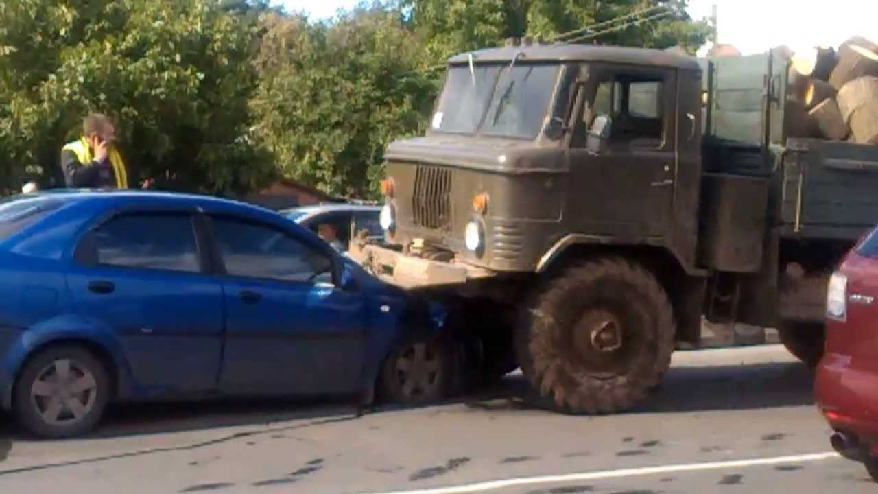 Авария ягуар газель