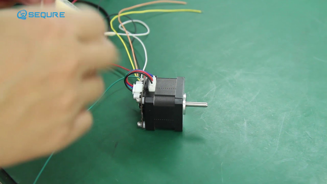 Nema 17 Sequre 42 Two Phase Stepper Motor Testing