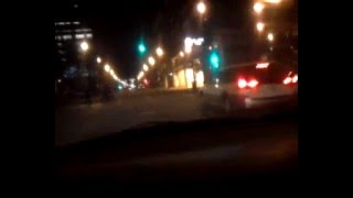 Racing In Downtown Minneapolis Minnesota With Cops