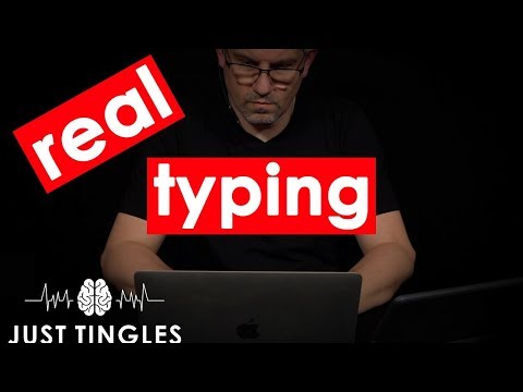 ASMR | Real Typing Sounds | NO TALKING | Tascam