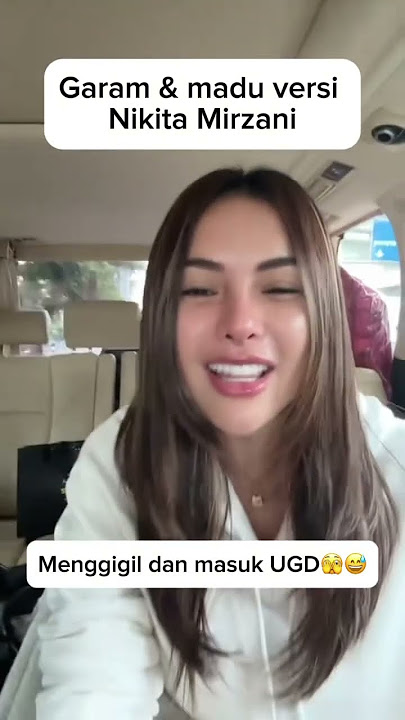 Garam & madu versi nikita mirzani😍 #shortvideo #viralvideo #nikitamirzani #video