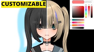 why I like customizable vtuber models