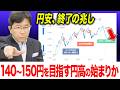 【円安終了、140円台へ!?】米国関与の円安阻止介入と米ドル安シナリオ | 為替 / FX / 解説