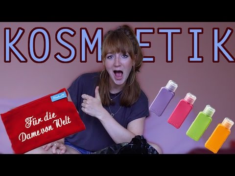 Kosmetik & Make-up für 6 Monate Reisen - Travel Essentials | Mirellativegal