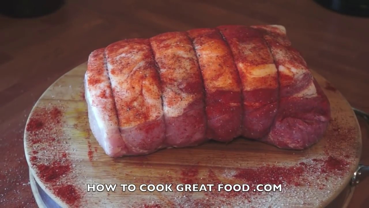 Oven Roast Pork Recipe - How to Roast Pork - Easy Roast Pork - Pork