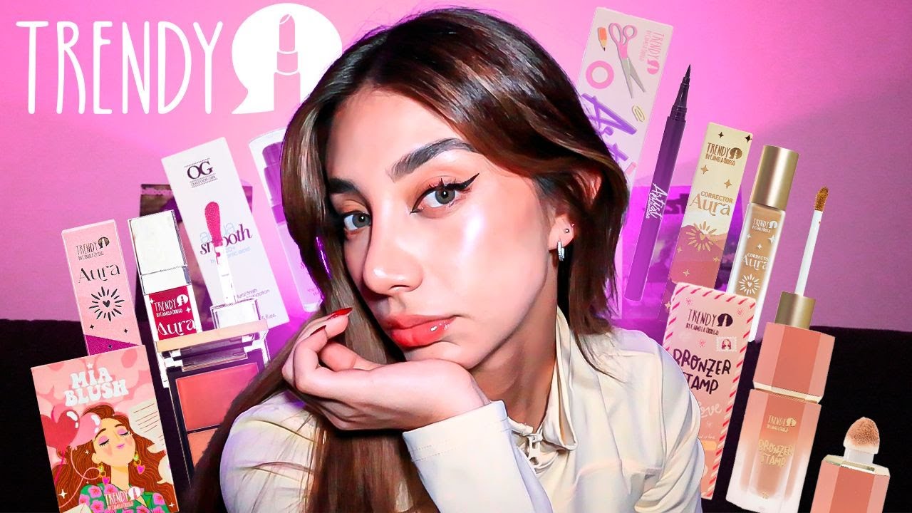 FULL FACE CON PRODUCTOS TRENDY 🩷💄💋 | Lauri 