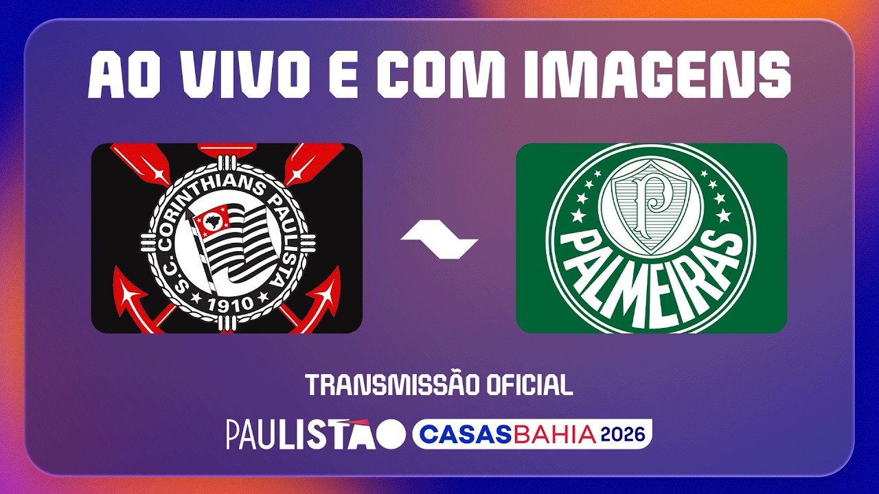 JOGO COMPLETO: CORINTHIANS X PALMEIRAS  | PAULISTÃO CASAS BAHIA