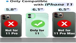 Battery Case for iPhone 11, OMEETIE Real 5000mAh Slim Portable Protective Charging Case Rechargeabl