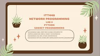 ITT440 LAB WORK 6 PRESENTATION