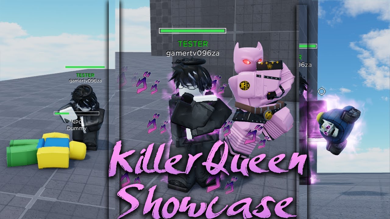 Killer Queen Showcase Roblox JJBA Bloodline Legacy YouTube