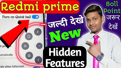 How to enable quick ball in redmi note 4 / how to enable quick ball in redmi 9 prime / Quick Ball