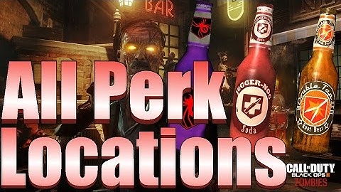 Call of Duty Black Ops 3 Shadow Of Evil Map All Perk Locations (How To Find Juggernog)