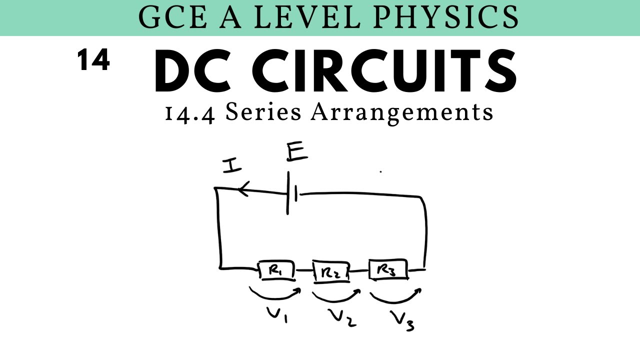 GCE A Level Physics | Series Arrangements (DC Circuits Chapter) - YouTube