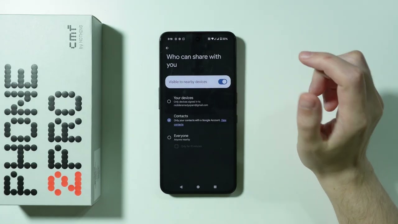 CMF Phone 2 Pro: How to Fix Quick Share Not Working (Repair Quick Share Issues)