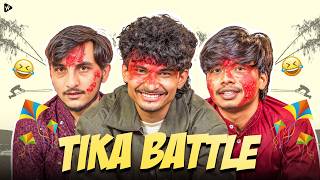 Tika lagauna 3 jana ko bhidanta😂🪔| Ft:@Ganesh_GD, @Bikramghimire& RohitMaharjan| Dashain Special