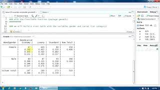 21. Building Cross Tables with CrossTable in R