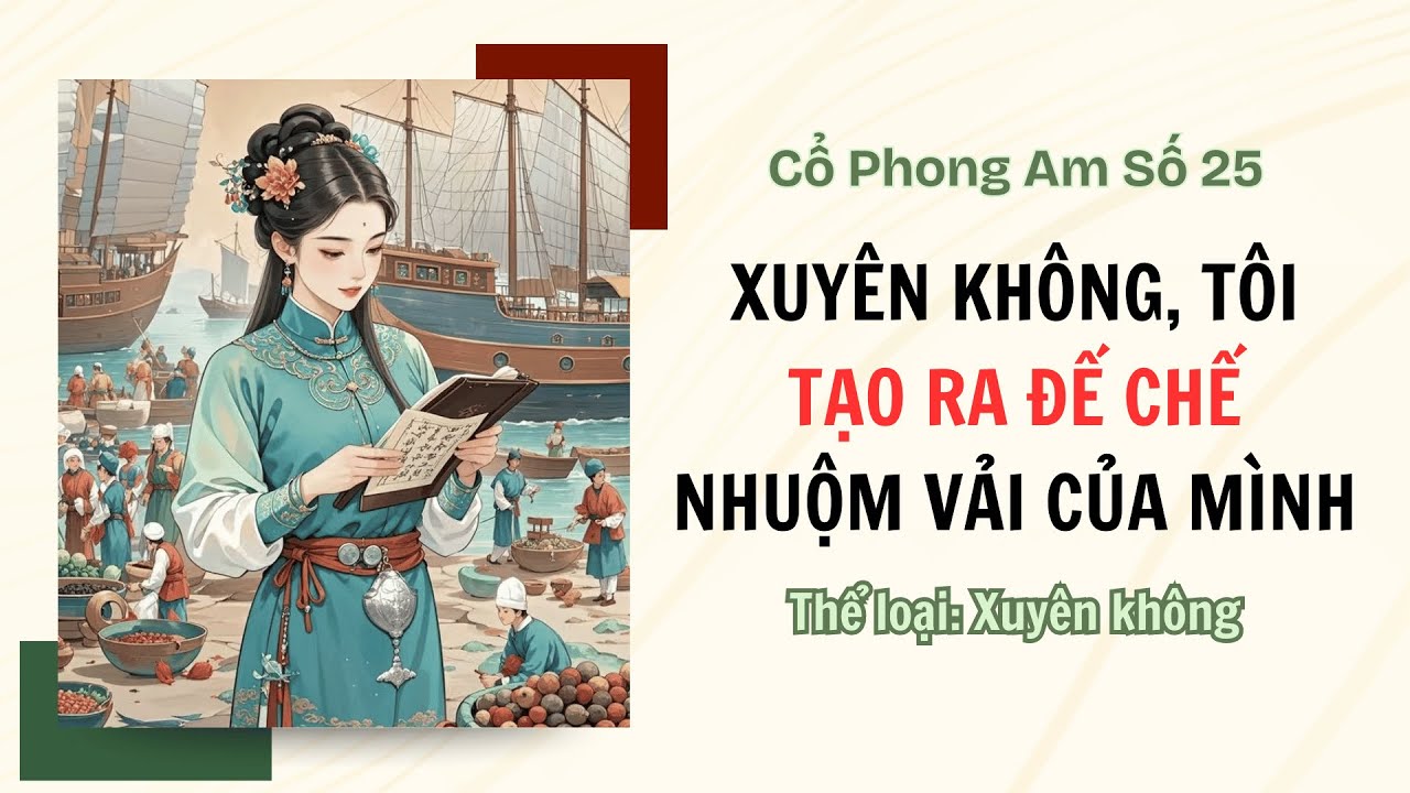 [TRUYỆN AUDIO FULL] CỔ PHONG AM SỐ 25 || XUYÊN KHÔNG, TÔI TẠO RA ĐẾ CHẾ NHUỘM VẢI CỦA MÌNH
