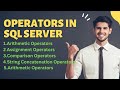 20 Operators in Sql Server