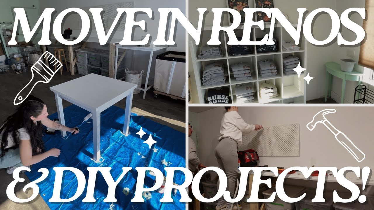 NEW OFFICE SET UP! Organizing Our Small Business Office and DIY Projects!