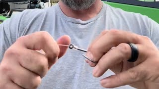 How to Tie the Santee Cooper Rig for targeting Catfish.