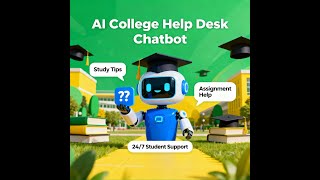 College Help Desk Chatbot Using AI || VIP || IEEE || HYD || #academicprojects #education #coding screenshot 2