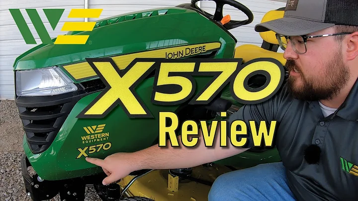 2022 John Deere X570 Mower Review & Walkaround
