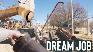 8” CUSTOM PIPE ENTRANCE (Pipe Welding & Pipe Fabrication) Just Like Fitting Up A Branch Welding Test