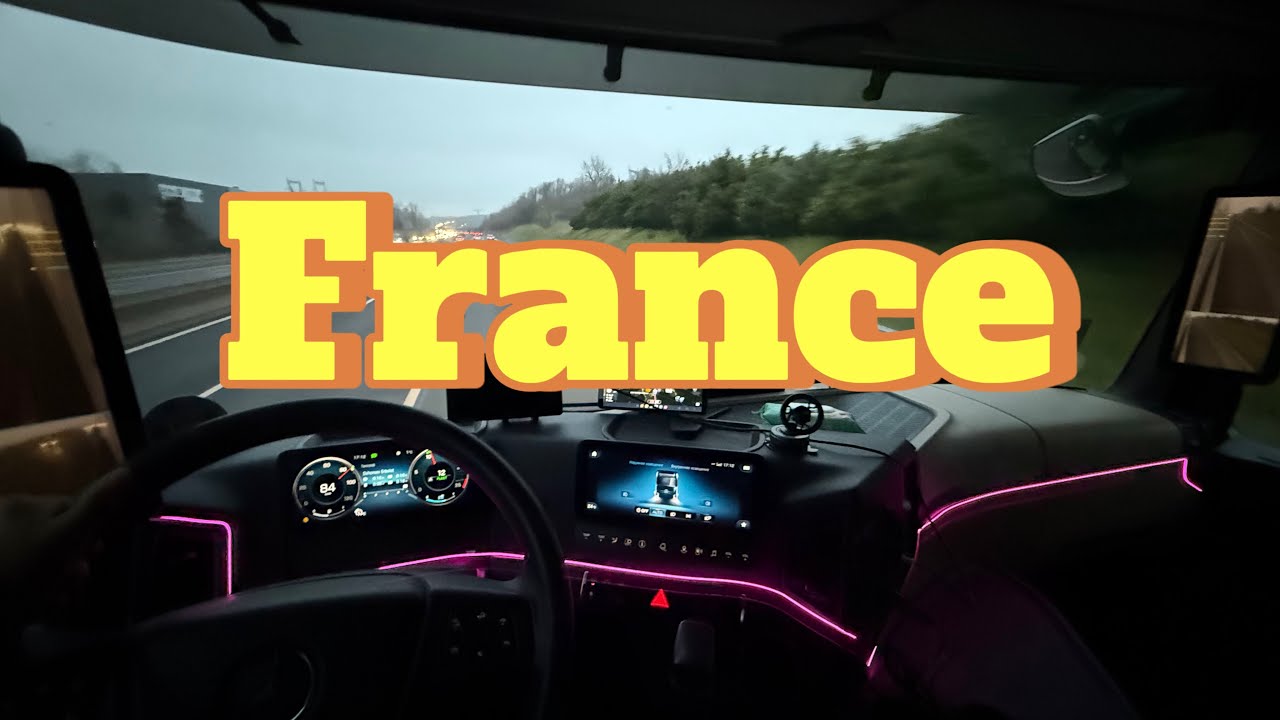 POV LKW DRIVER FRANCE A43, ДАЛЬНОБОЙЩИК ПО ЕВРОПЕ.