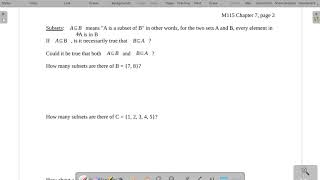M115 7.1-2 Subsets