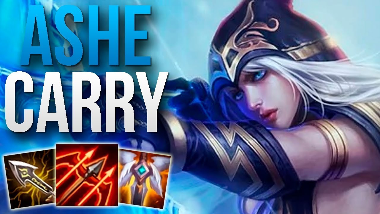 CARRY FROM THE BOT LANE! | KOREAN CHALLENGER ASHE ADC GAMEPLAY | Patch 9.4 S9