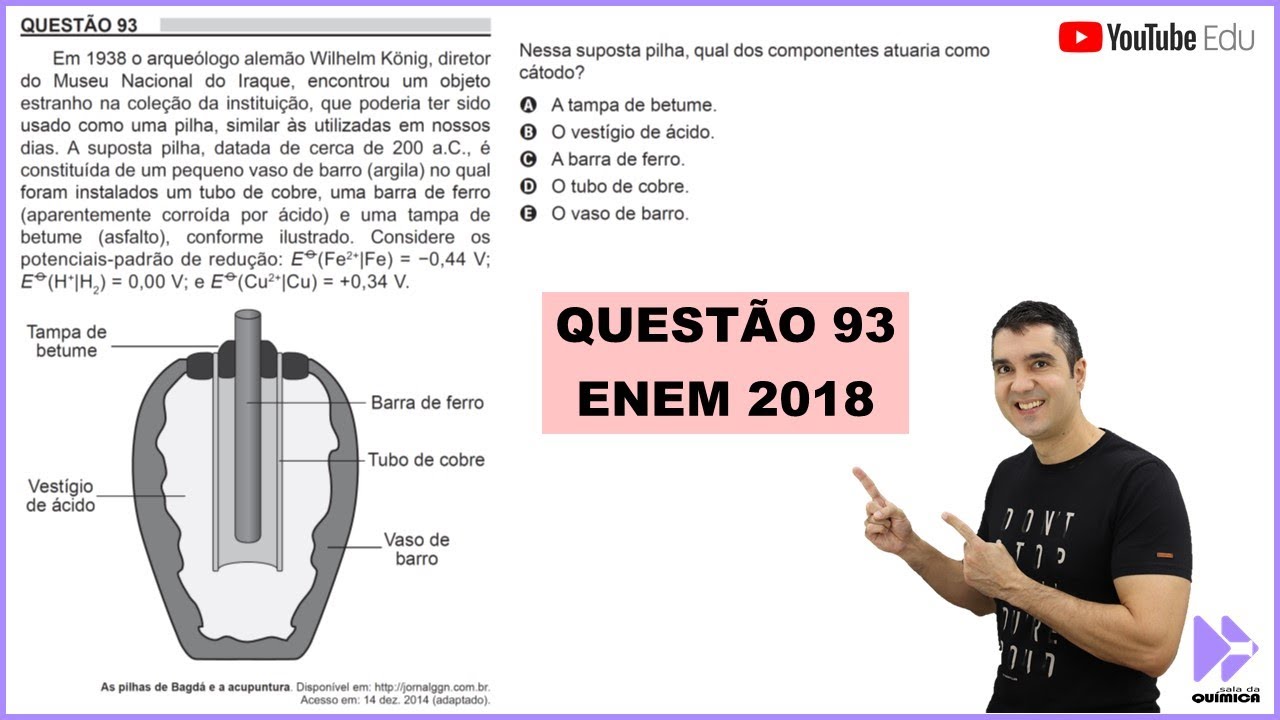 QUÍMICA ENEM 2018! 