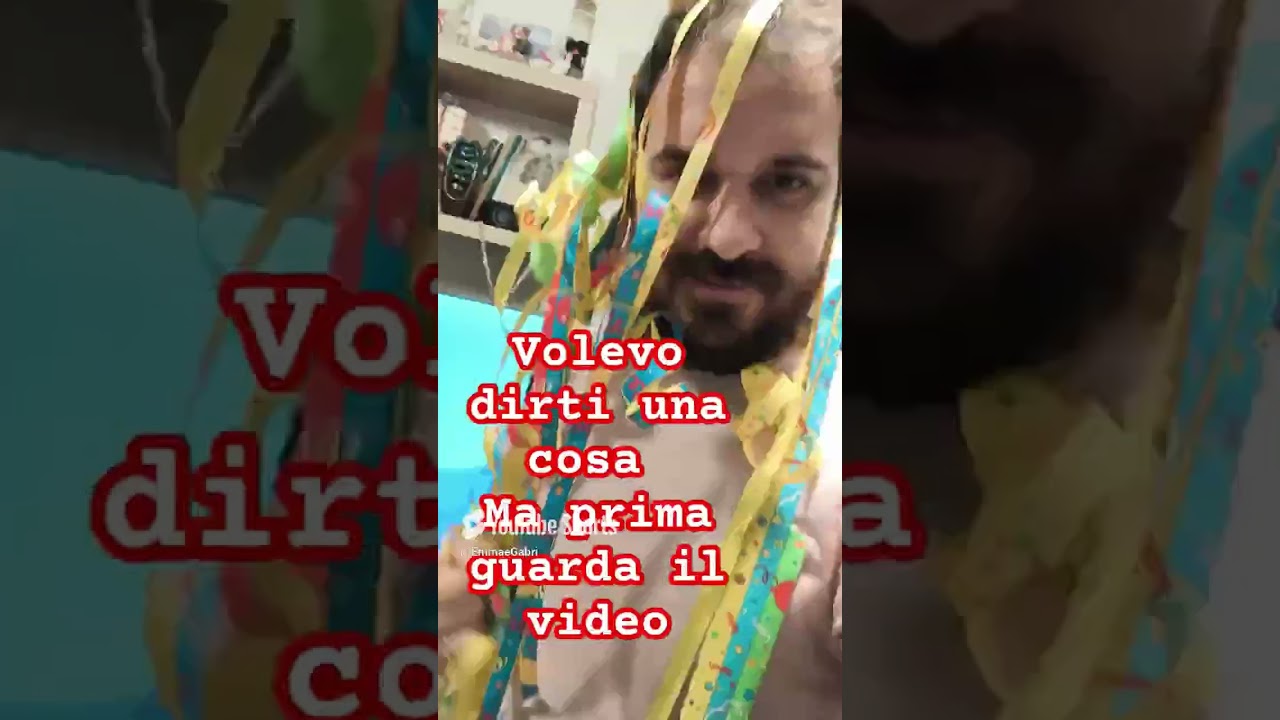 Leggi cosa ho scritto nel video😜